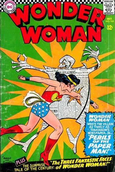 Cover of Wonder Woman Issue 165