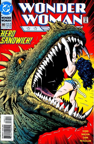 Cover of Wonder Woman (Volume Two) Issue 80