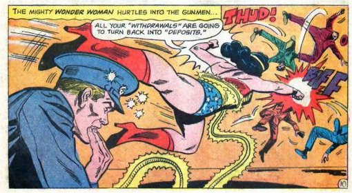 Wonder Woman takes down the gang!