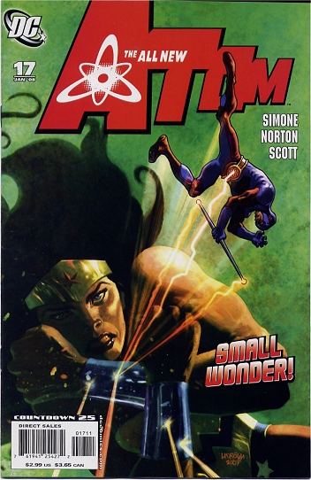 Cover of The All New Atom #17