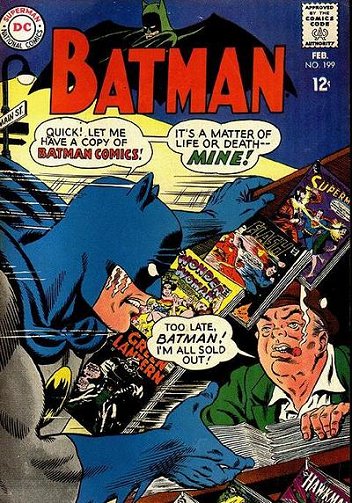 Cover of Batman #199