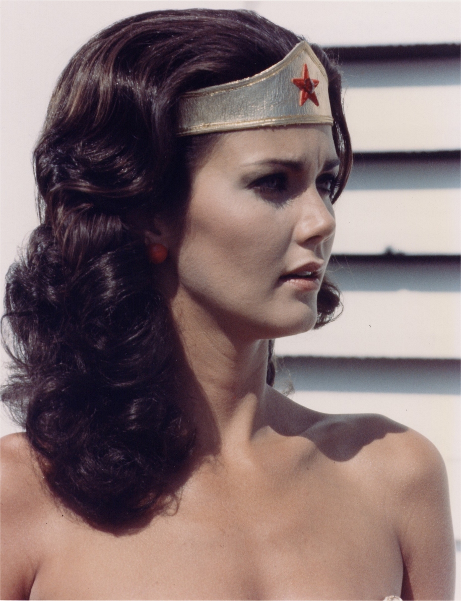 Lynda Carter as Wonder Woman from the CBS series "The New Adventures of Wonder Woman"