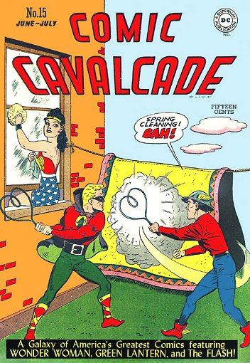 Cover of Comic Cavalcade #15