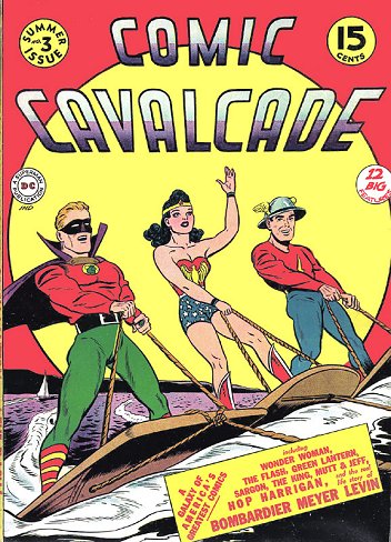 Cover of Comic Cavalcade #3