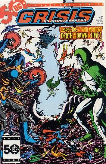 Cover of Crisis On Infinite Earths #10