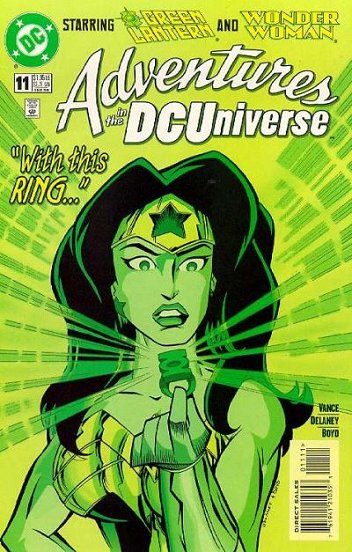 Cover of Adventures In The DC Universe #11