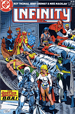 Cover of Infinity Inc. #4