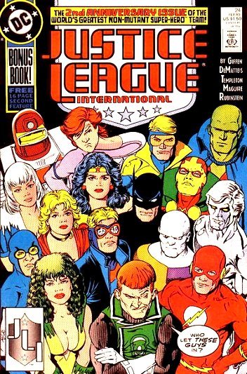Cover of Justice League America #24