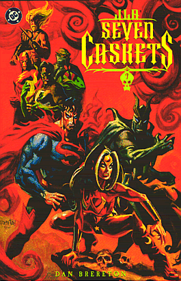 Cover of JLA - Seven Caskets #1