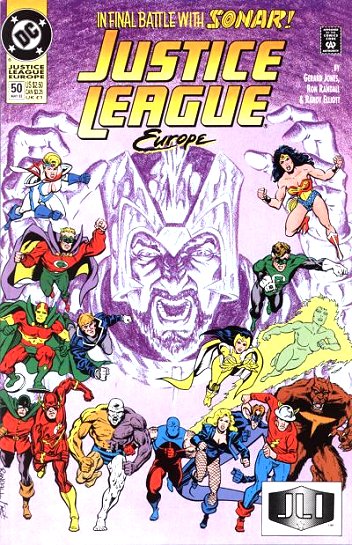 Cover of Justice League Europe #50