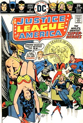 Cover of Justice League of America #128