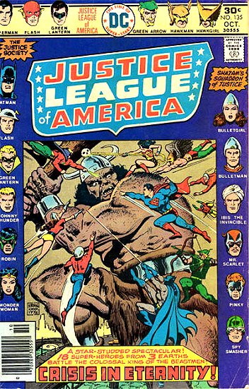 Cover of Justice League of America #135