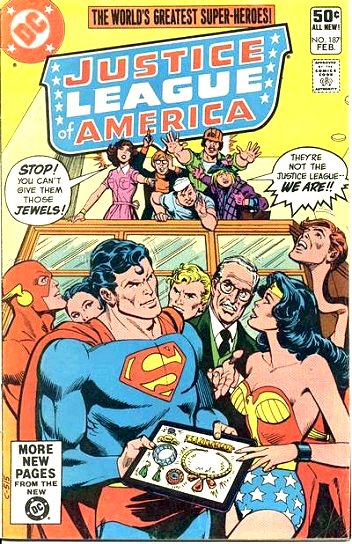 Cover of Justice League of America #187