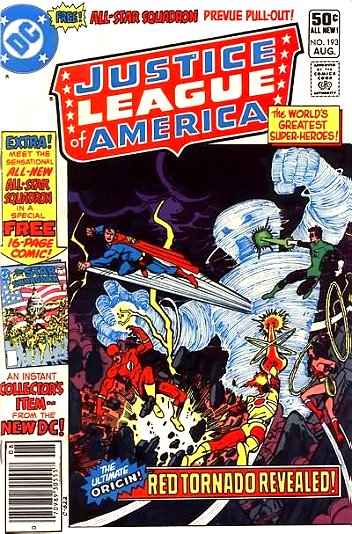 Cover of Justice League of America #193