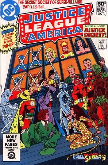 Cover of Justice League of America #195