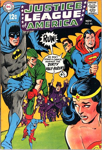 Cover of Justice League of America #66