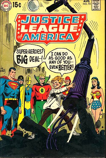 Cover of Justice League of America #73