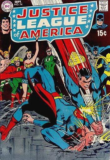 Cover of Justice League of America #74