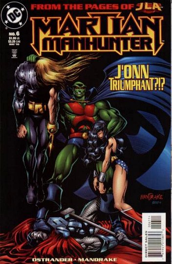 Cover of Martian Manhunter #6
