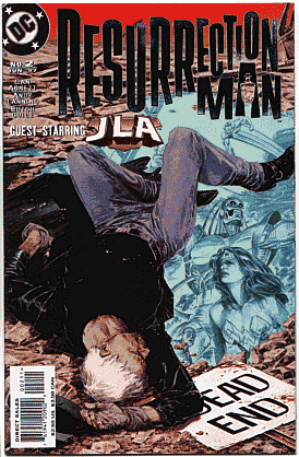 Cover of Resurrection Man #2