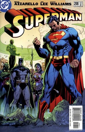 Cover of Superman #208