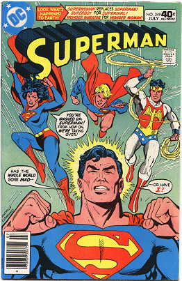 Cover of Superman #349