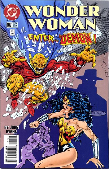 Cover of Wonder Woman #107