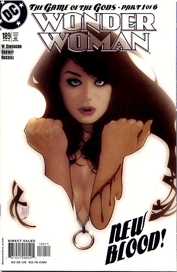 Cover of Wonder Woman #189