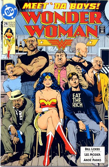 Cover of Wonder Woman (Volume Two) Issue 74