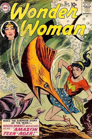 Cover of Wonder Woman #107